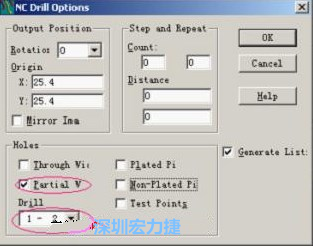 轉(zhuǎn)完Gerber后，接著還需轉(zhuǎn)鉆孔，通孔和盲、埋孔的轉(zhuǎn)法有所不同，轉(zhuǎn)通孔只須點(diǎn)擊Add，在彈出的窗口Document Name輸入文件名