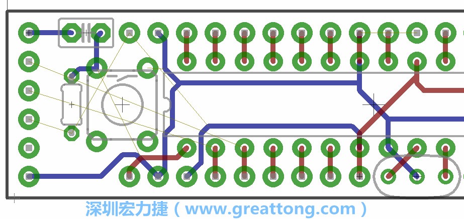 4.1. 把剩下的元件移動(dòng)到電路板工作區(qū)上。
